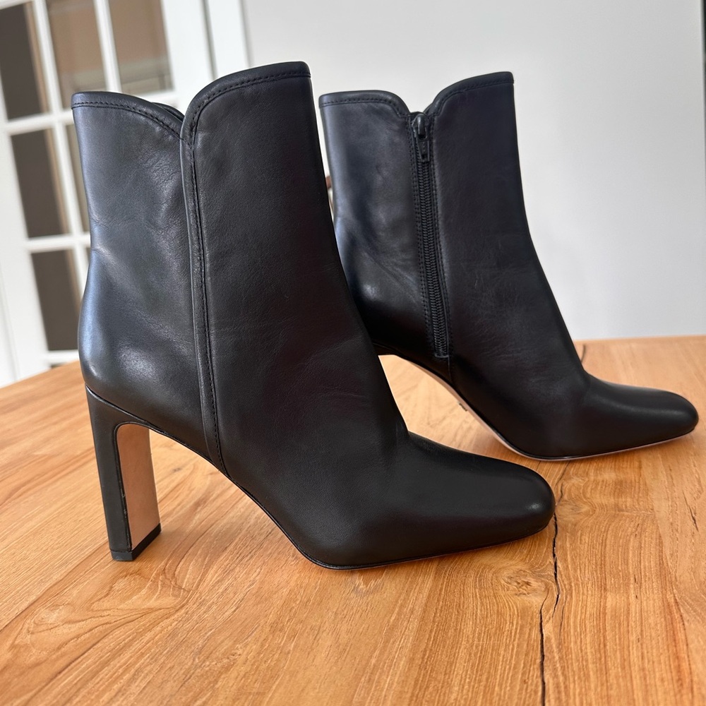 New PAIGE Kaya Leather Booties